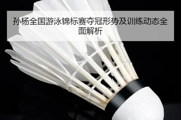 孙杨全国游泳锦标赛夺冠形势及训练动态全面解析